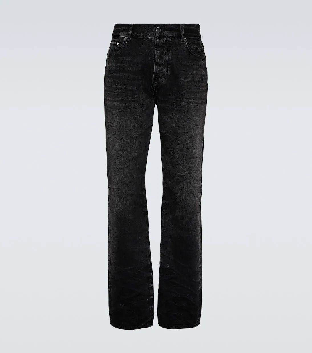 Amiri straight fit jeans, black