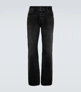 Amiri straight fit jeans, black