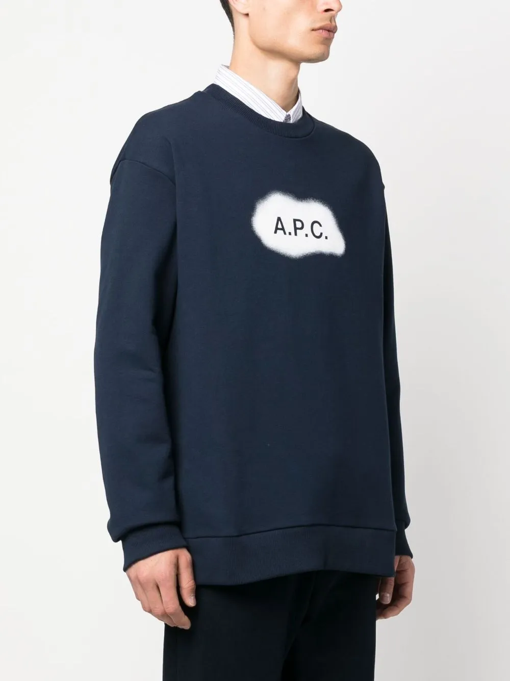 A.P.C. Sweaters Blue