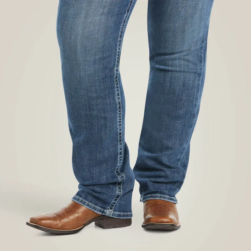 Ariat Ladies R.E.A.L. Mid Rise Arrow Gianna Straight Jean Style 10034655