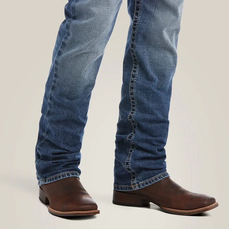 Ariat Mens M4 Low Rise Stretch Longspur Stackable Straight Leg Jean Style 10036879