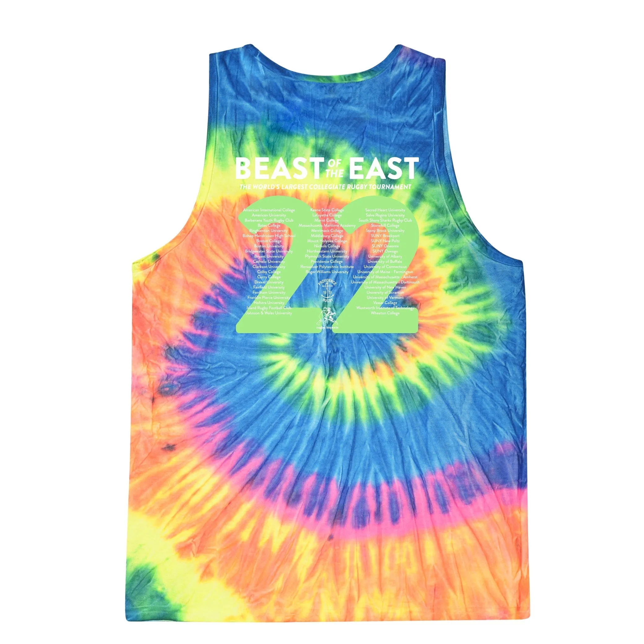 BOE '22 Hard Rugby Tie Dye Tank