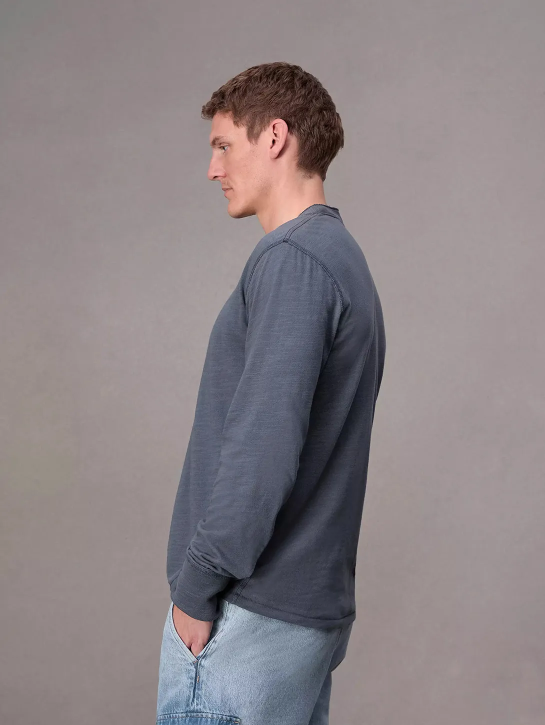 Classic Flame Henley - Ombre