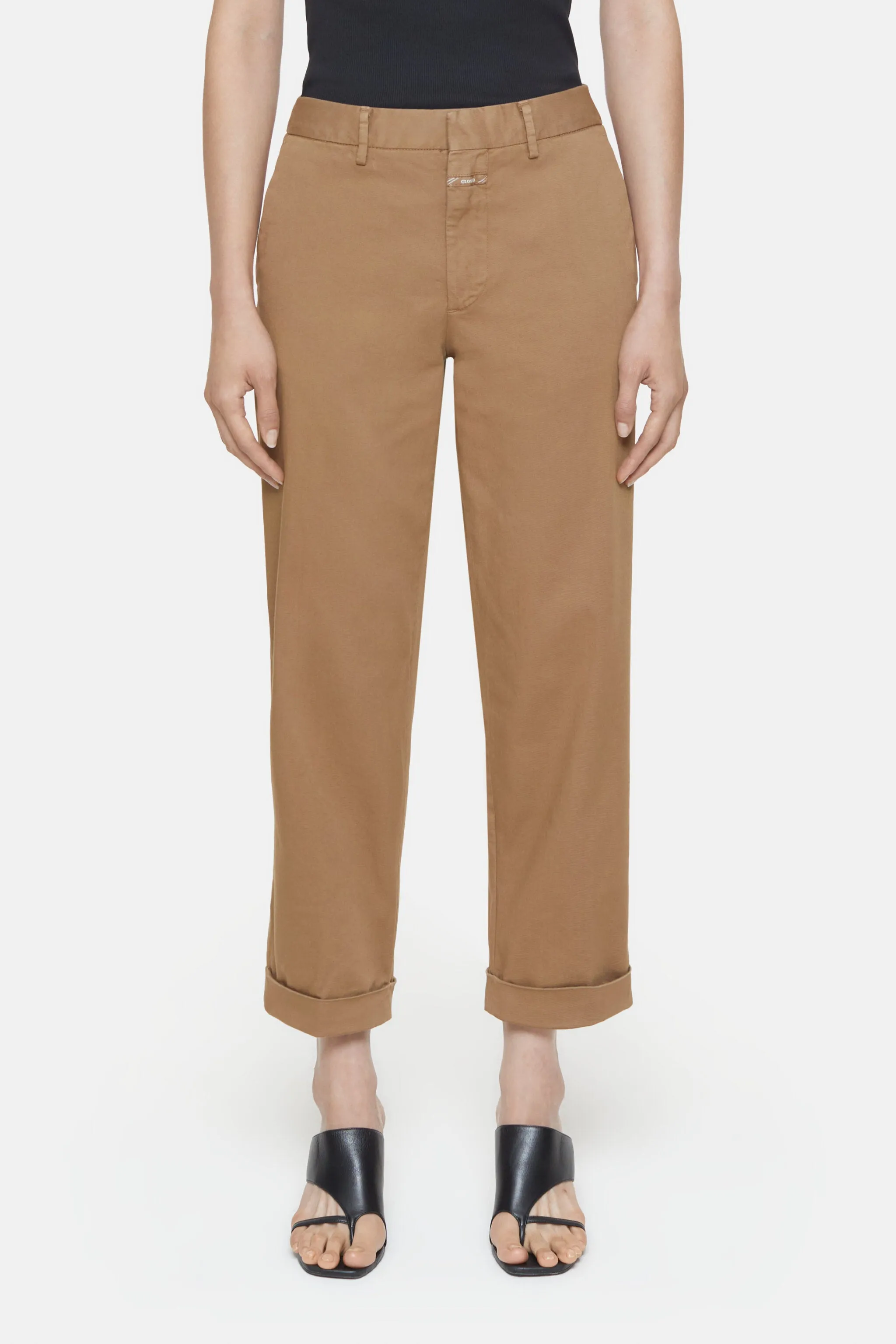 CLOSED AUCKLEY PANTS IN BROWN SUGAR