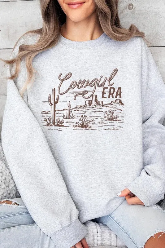 Cowgirl Era Graphic Fleece Sweatshirts