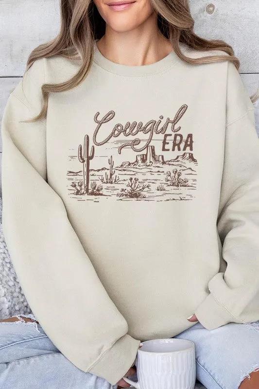 Cowgirl Era Graphic Fleece Sweatshirts