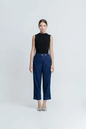 Dark Blue Relaxed Jeans