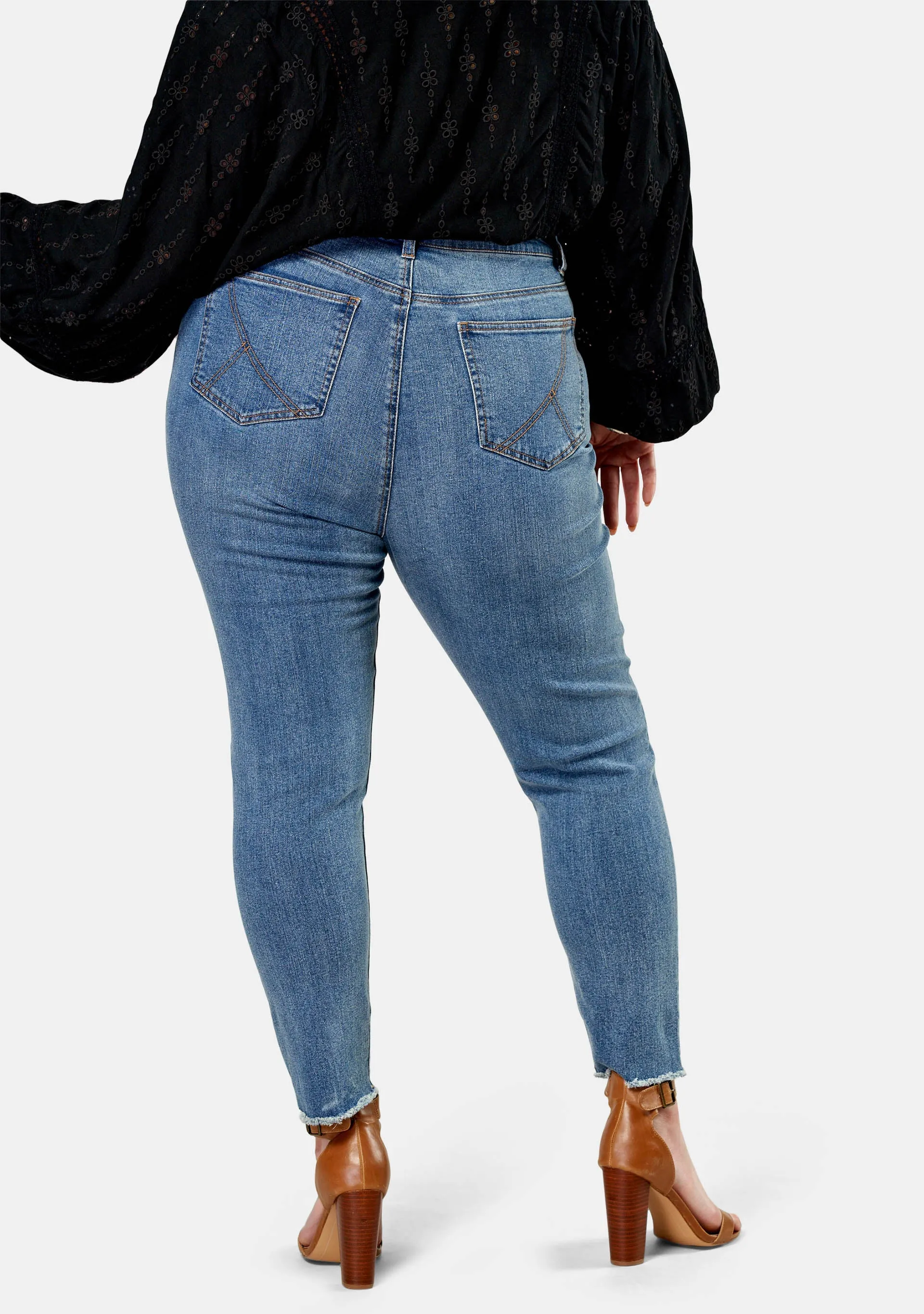 Earth Laughs Skinny Jean