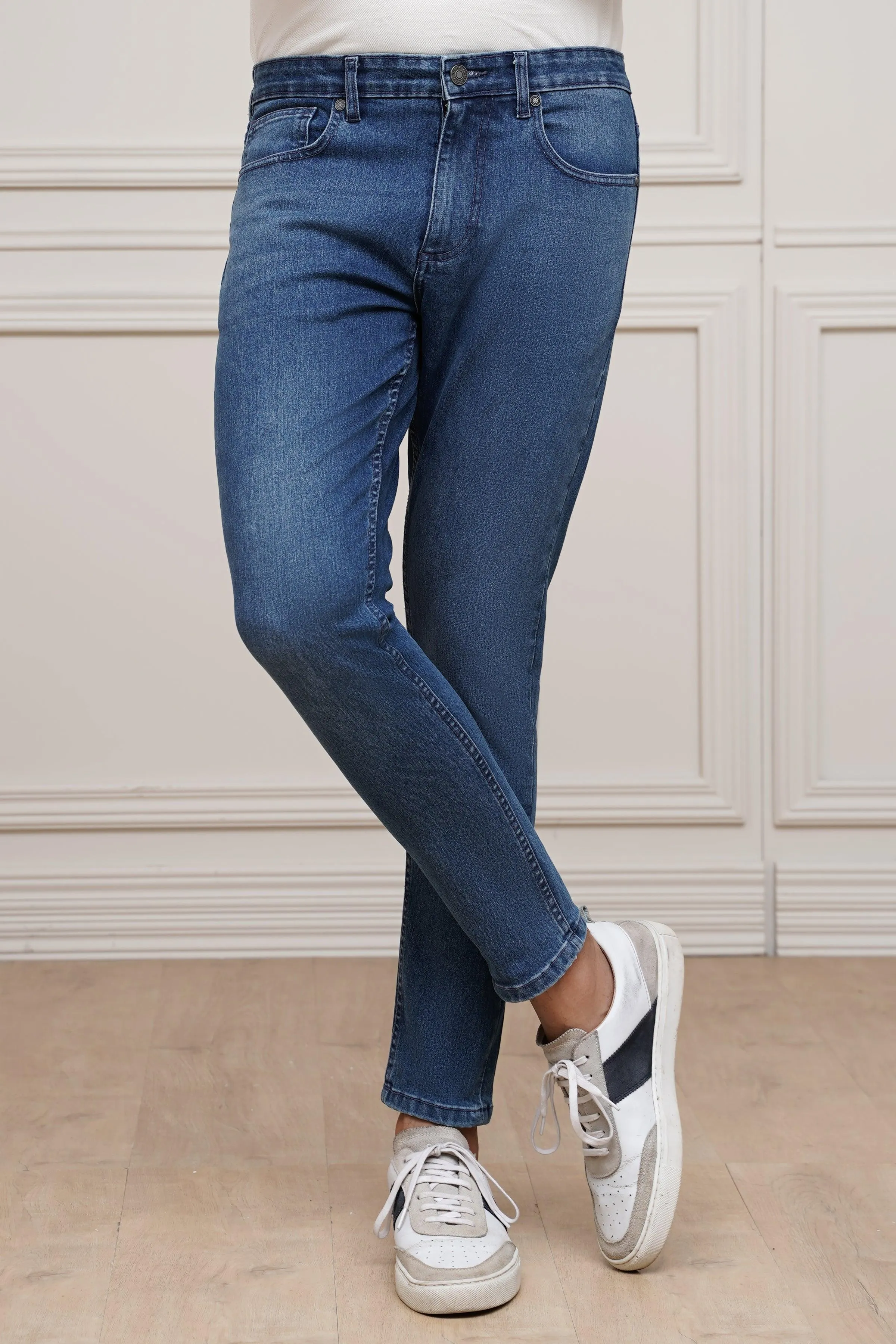 JEANS SKINNY LEG SKY BLUE