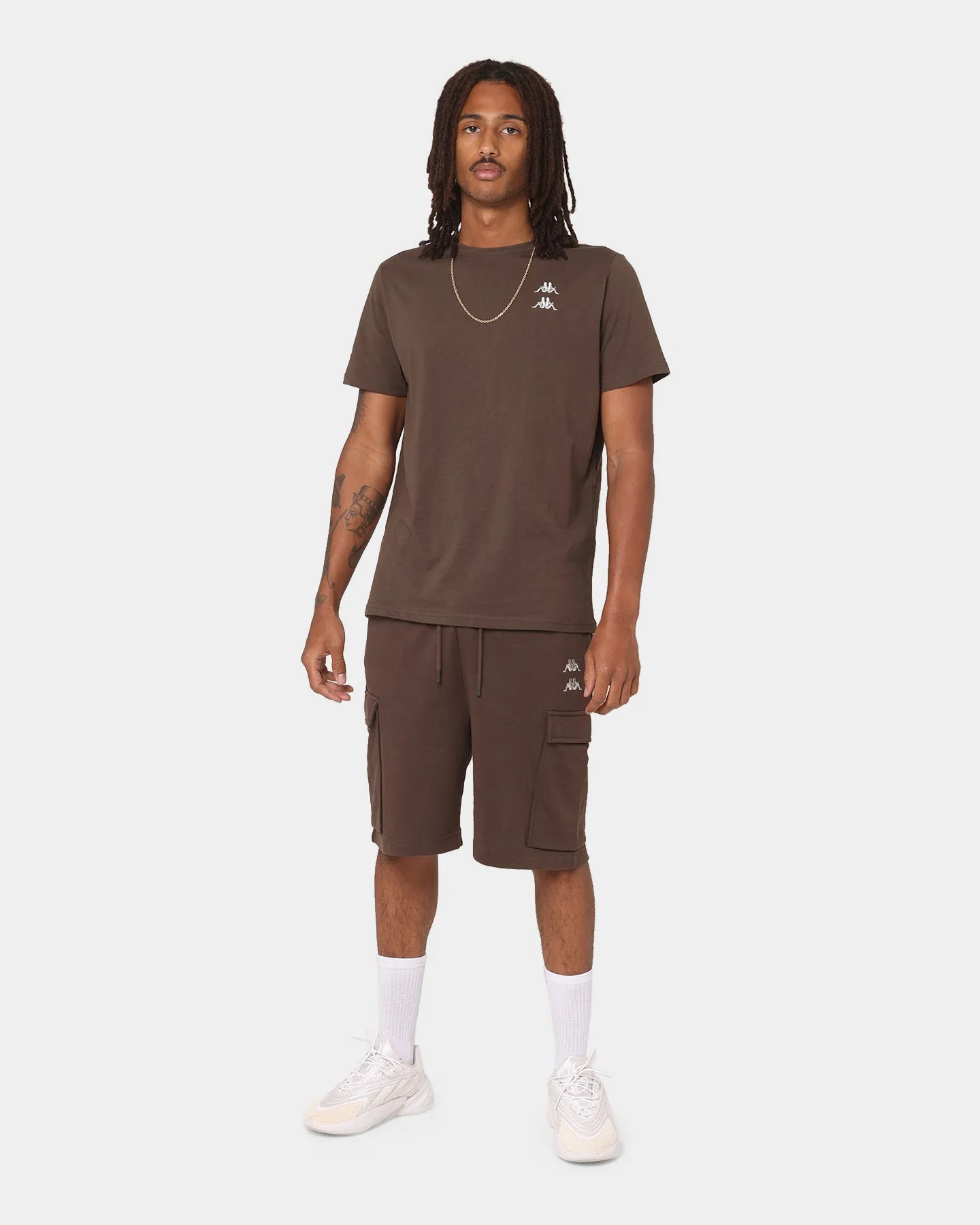 KAPPA Authentic Drake Shorts Brown/Grey