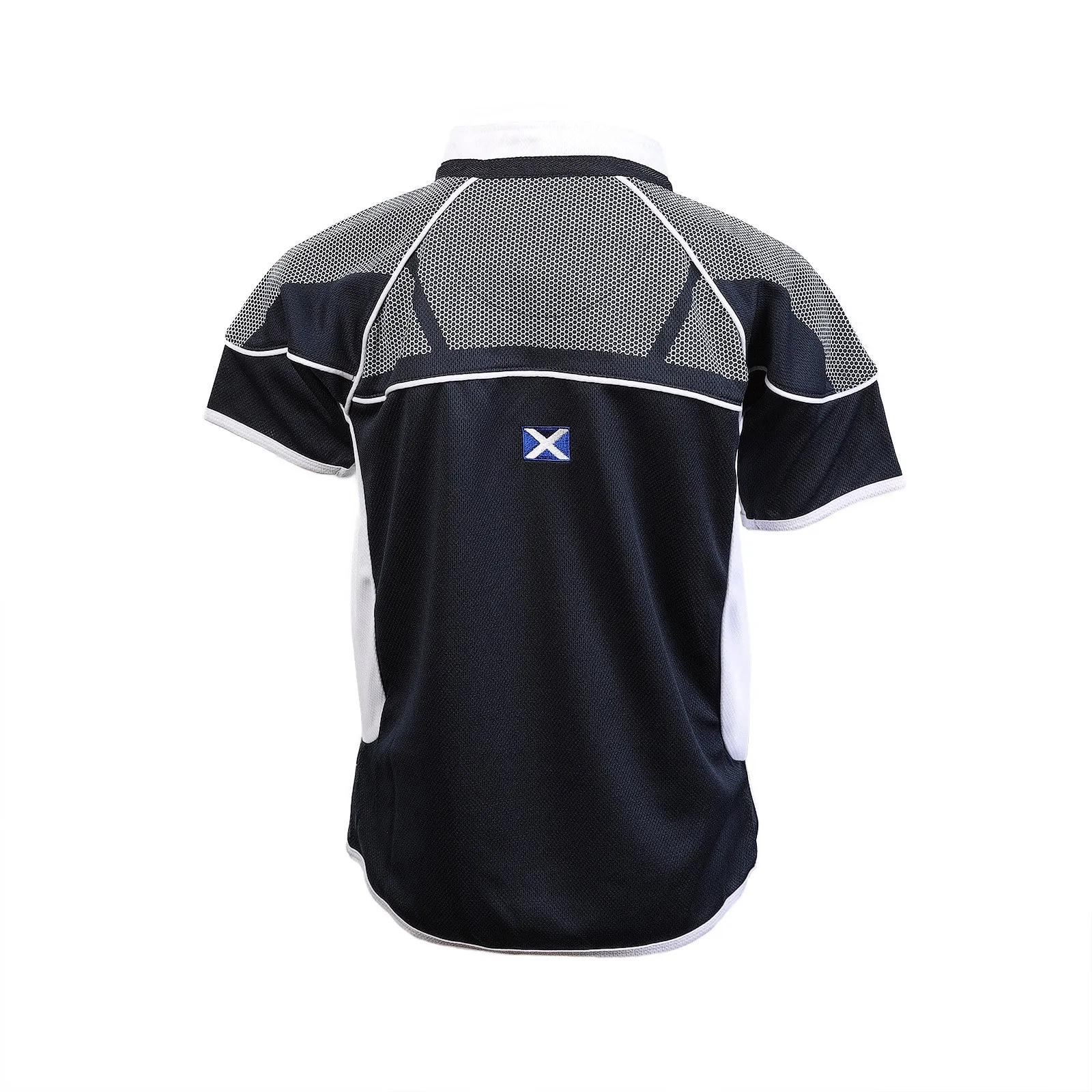 Kids Short Sleeve Crew Neck Scotland Rugby Shirt