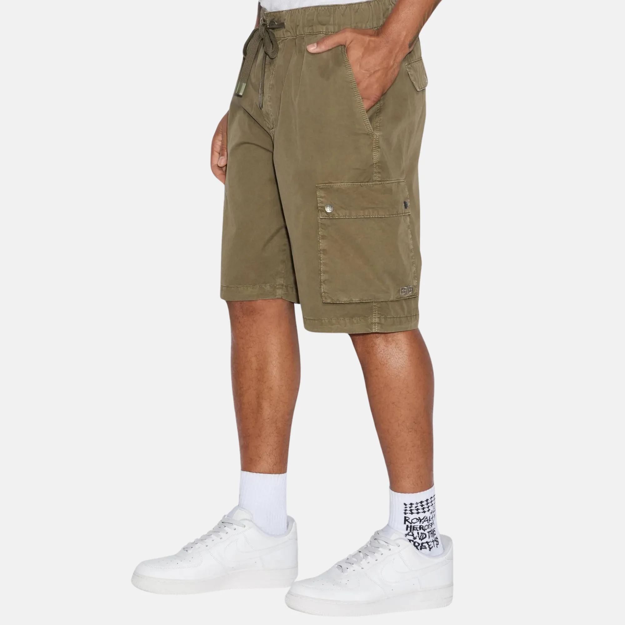 Ksubi Krush Cargo Shorts Army Fade