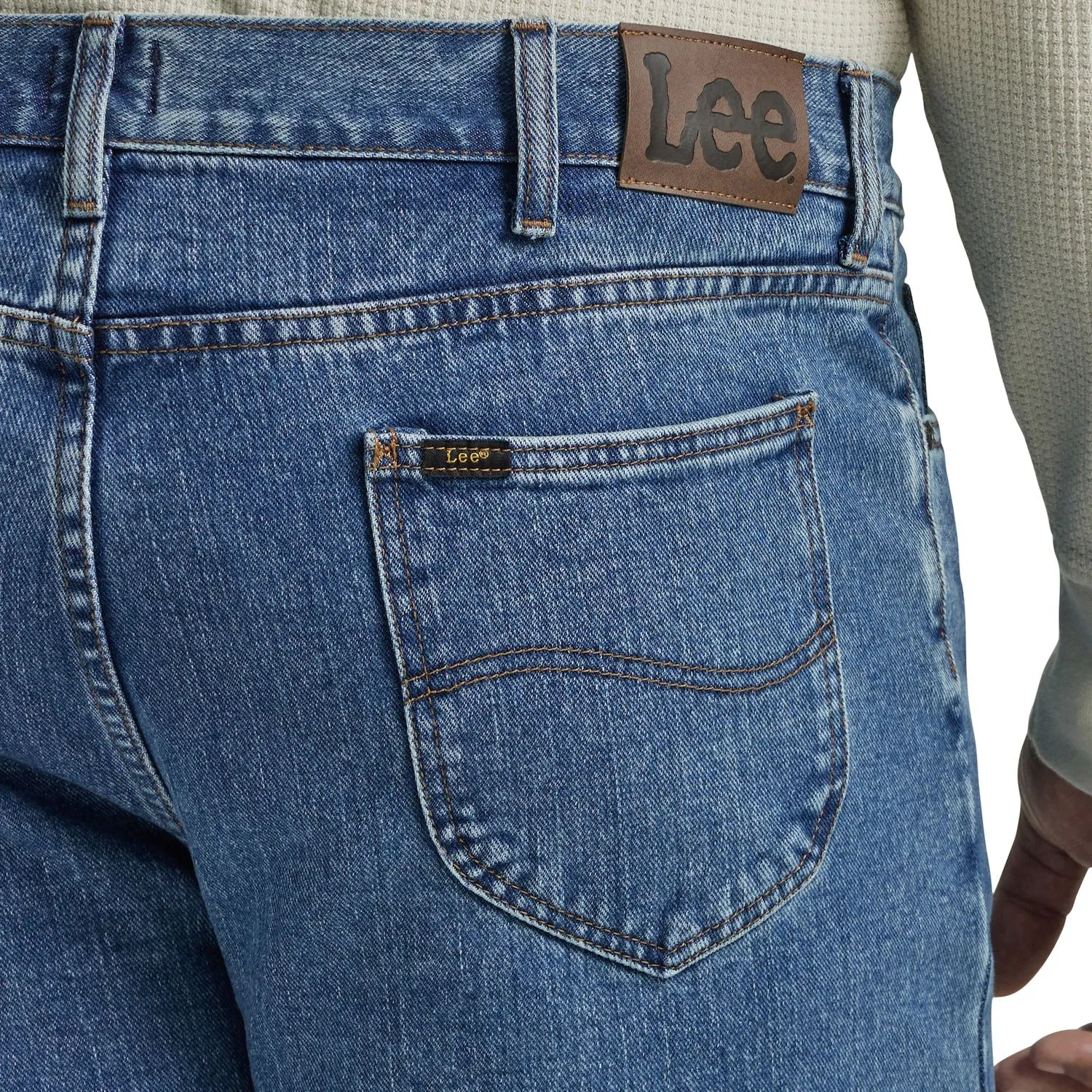 Lee Big & Tall Legendary Regular Fit Straight Fit Jeans