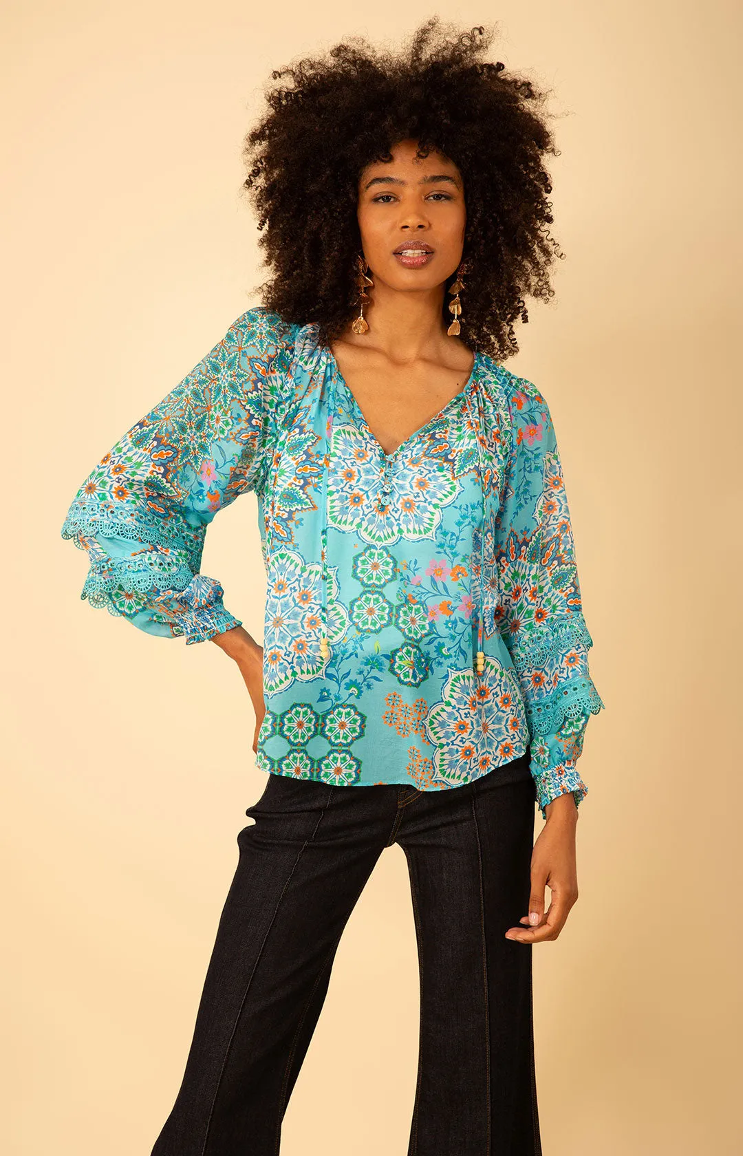 Lilith Voile Top