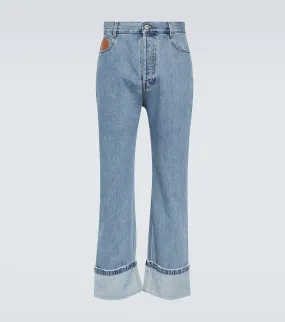 Loewe straight fit jeans, blue