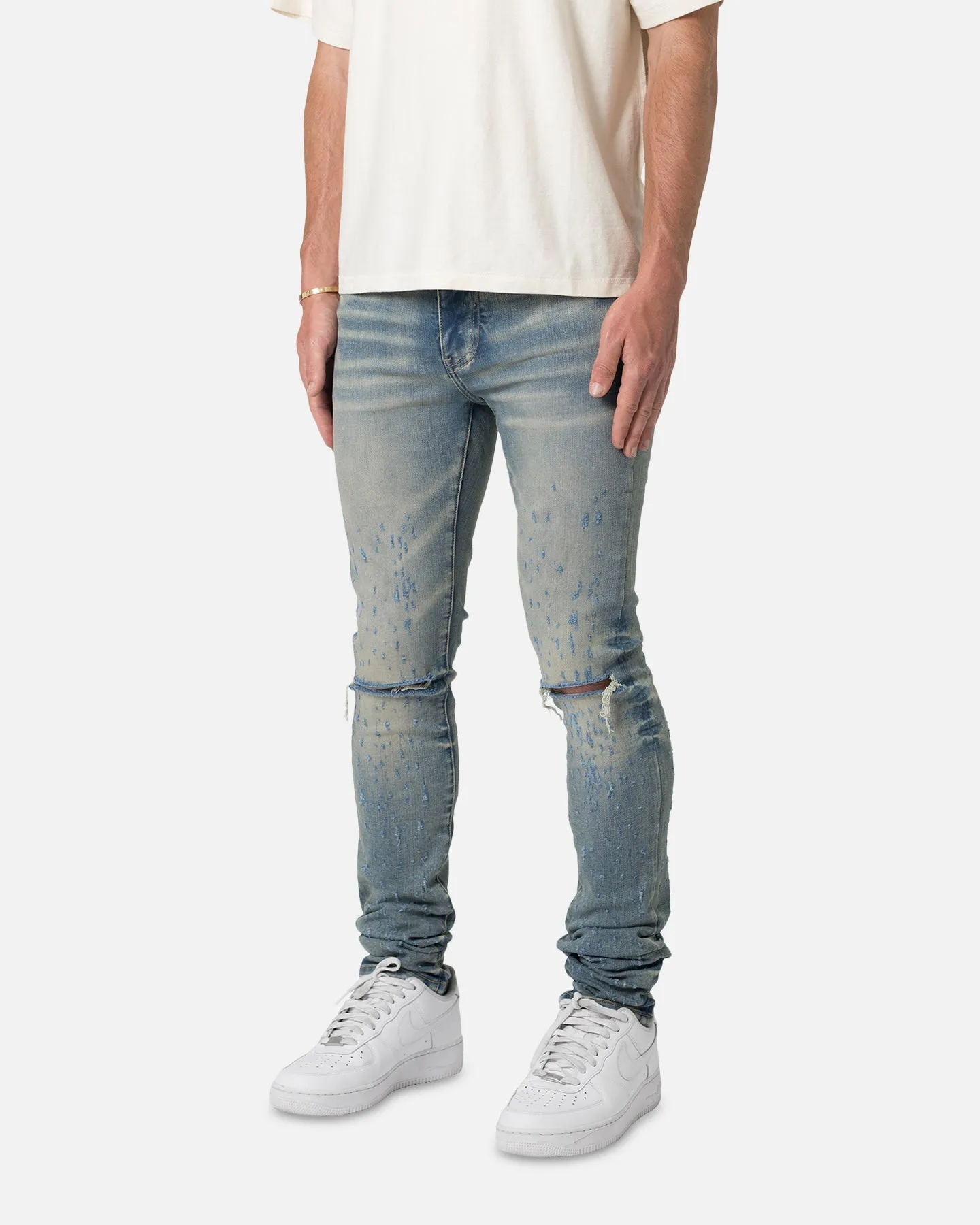 MNML X502 Skinny Denim Jeans Blue