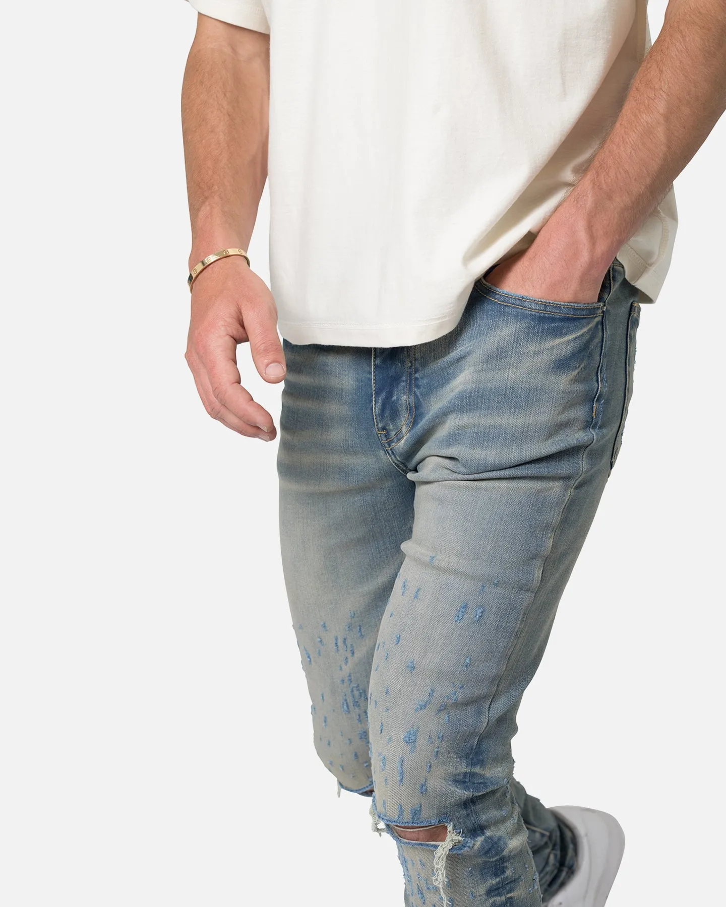 MNML X502 Skinny Denim Jeans Blue