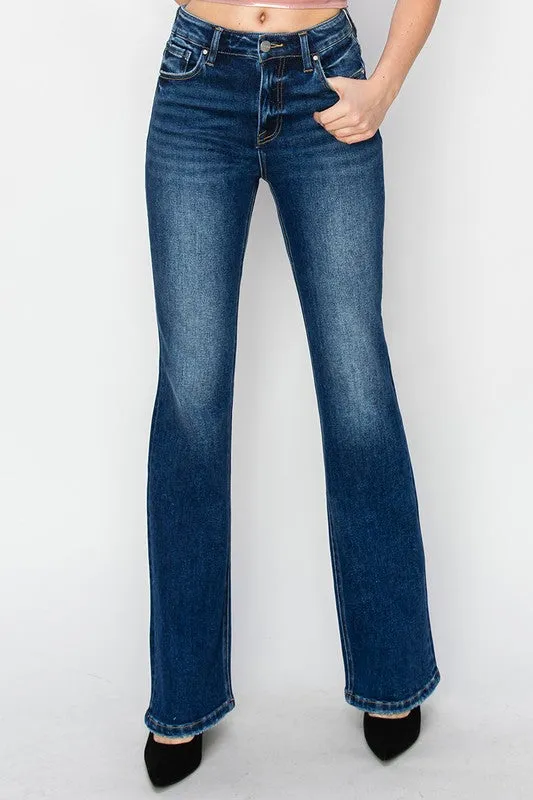 MOLLY HIGH RISE ANKLE RELAXED BOOTCUT JEANS