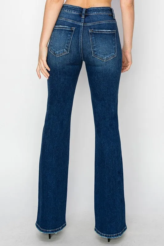 MOLLY HIGH RISE ANKLE RELAXED BOOTCUT JEANS