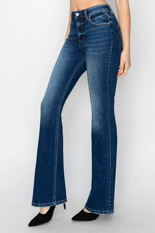 MOLLY HIGH RISE ANKLE RELAXED BOOTCUT JEANS