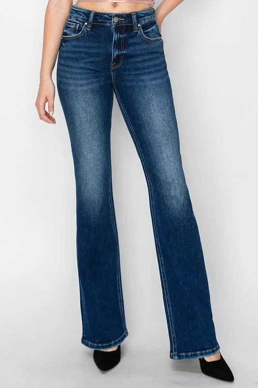 MOLLY HIGH RISE ANKLE RELAXED BOOTCUT JEANS