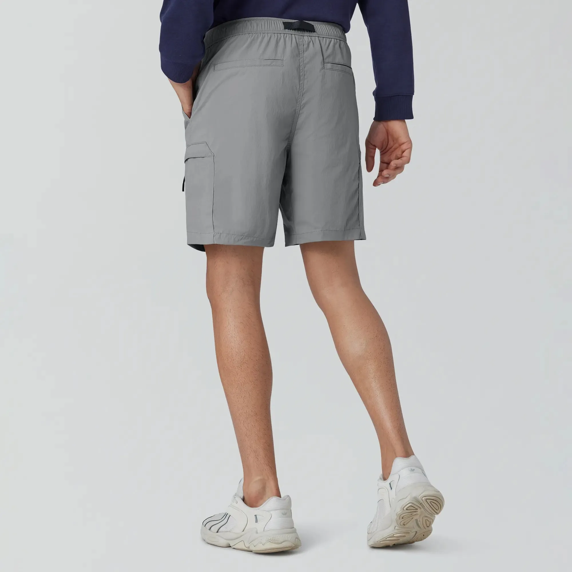 Moveo Cargo Shorts Ash Grey