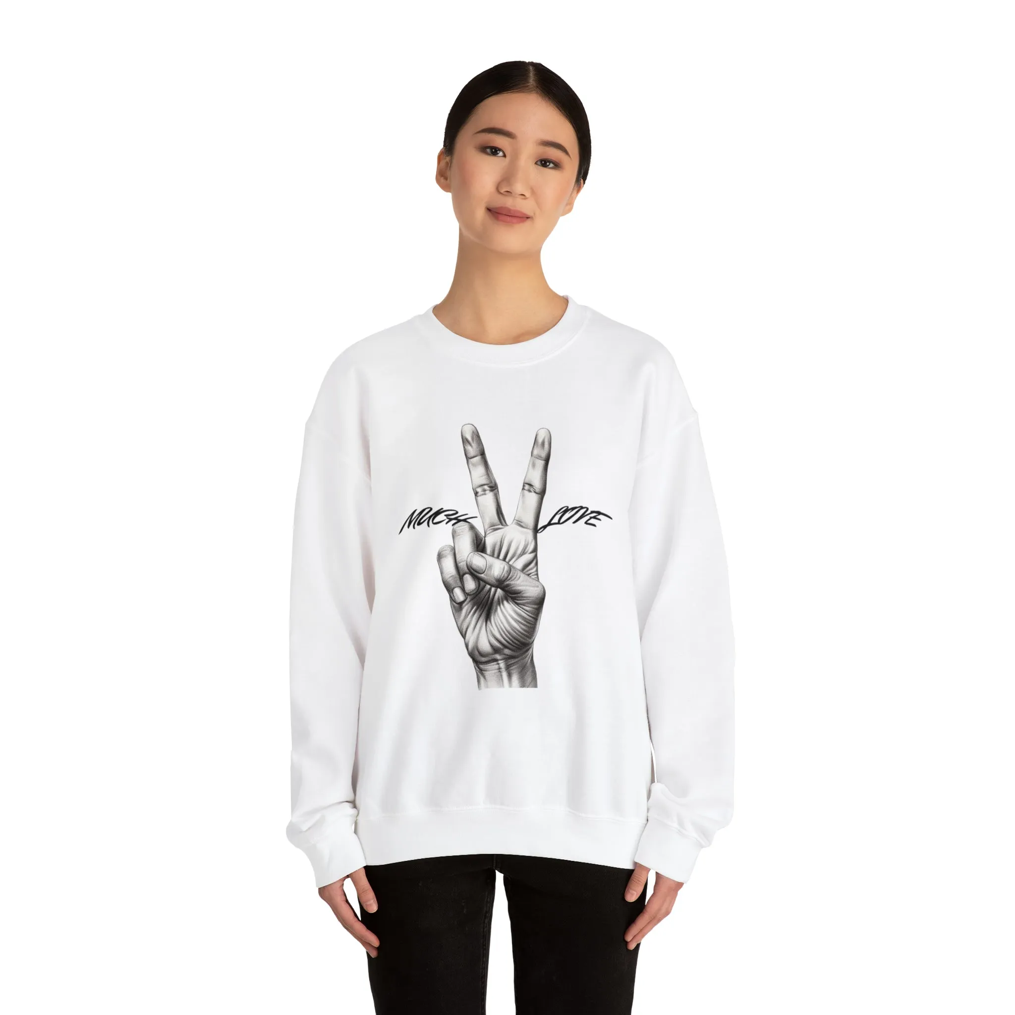 Much Love Unisex Heavy Blend™ Crewneck Sweatshirt