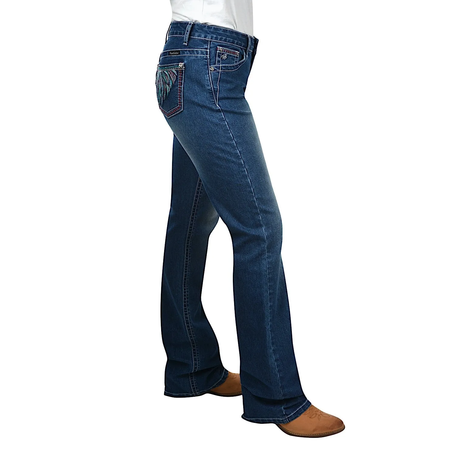 Pure Western Women's Skylar Relaxed Rider Jean