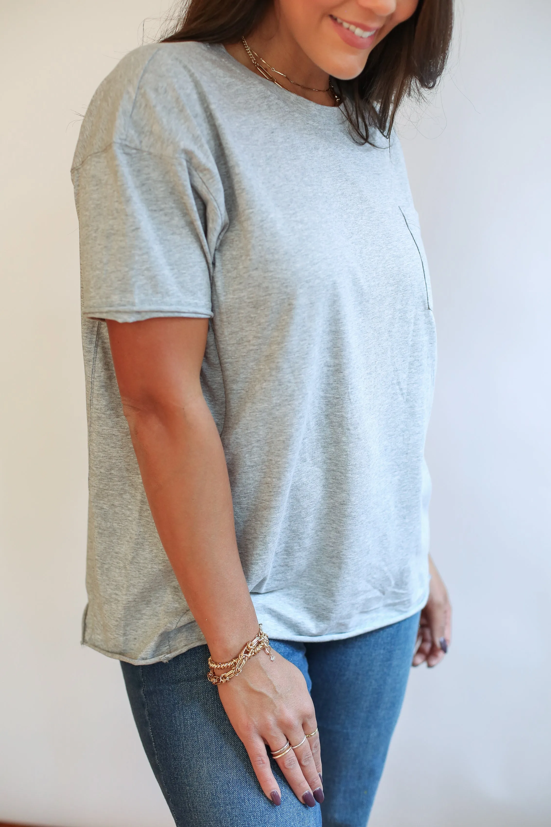 Relaxed Fit Zip Breastfeeding Tee