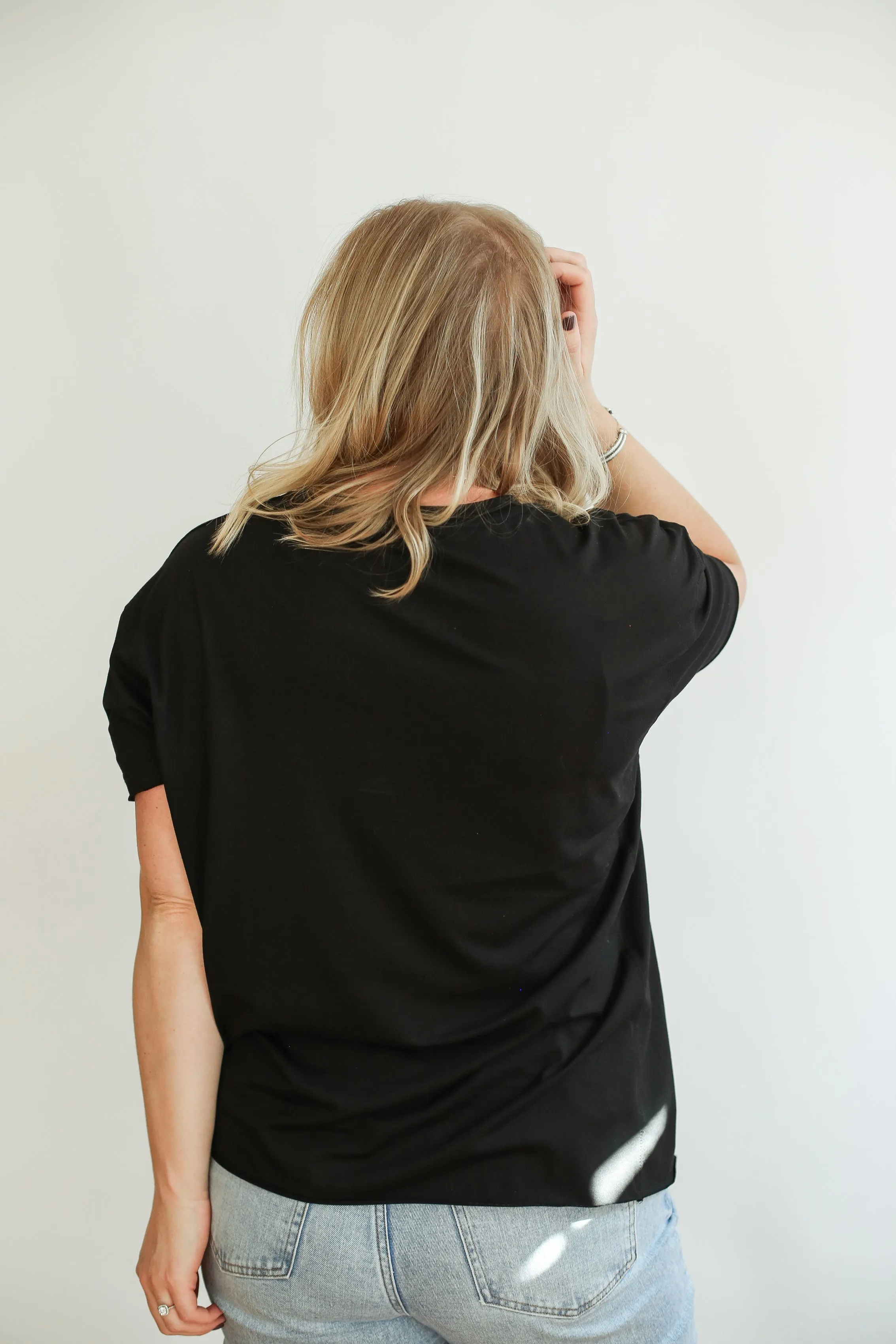 Relaxed Fit Zip Breastfeeding Tee