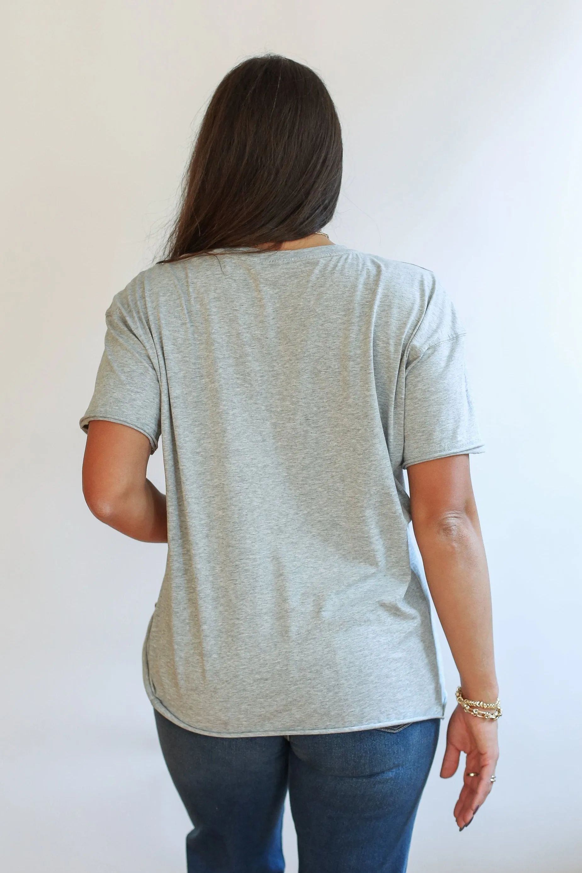 Relaxed Fit Zip Breastfeeding Tee