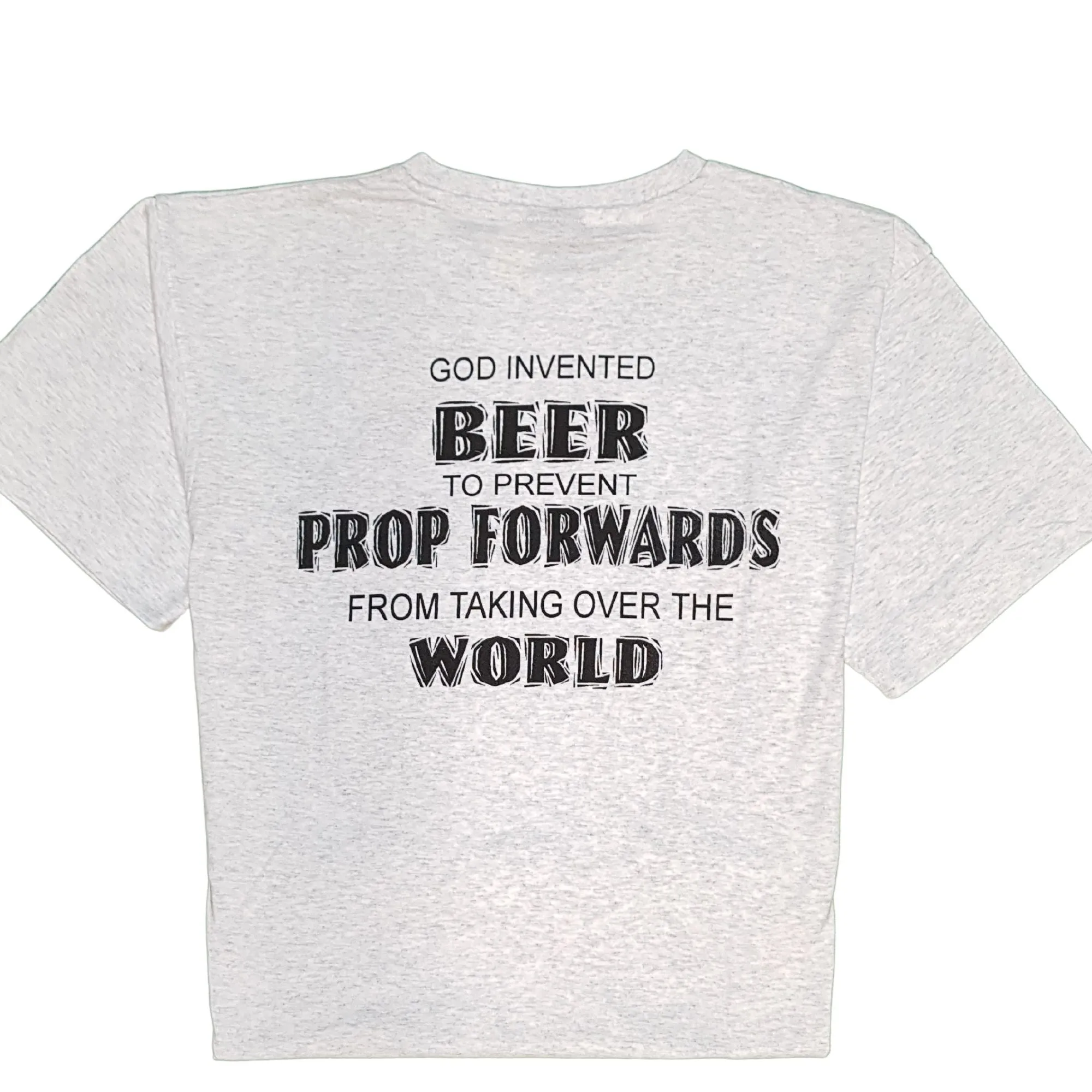 Rugby Tee-God invented beer