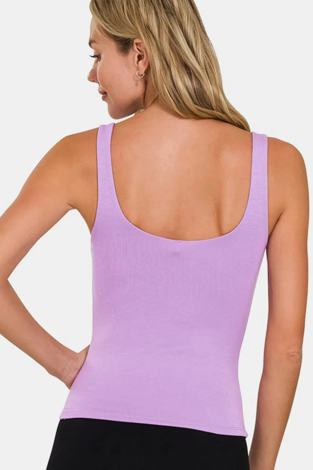 V-Neck Slim Tank