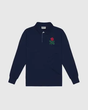 VC: GB-ENG - Women's Vintage Navy Rugby Shirt - England