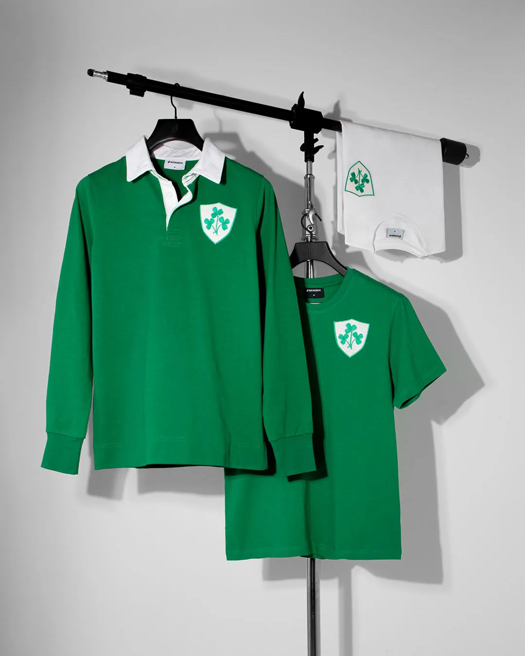 VC: IRL - Women's Vintage Rugby Shirt - Ireland