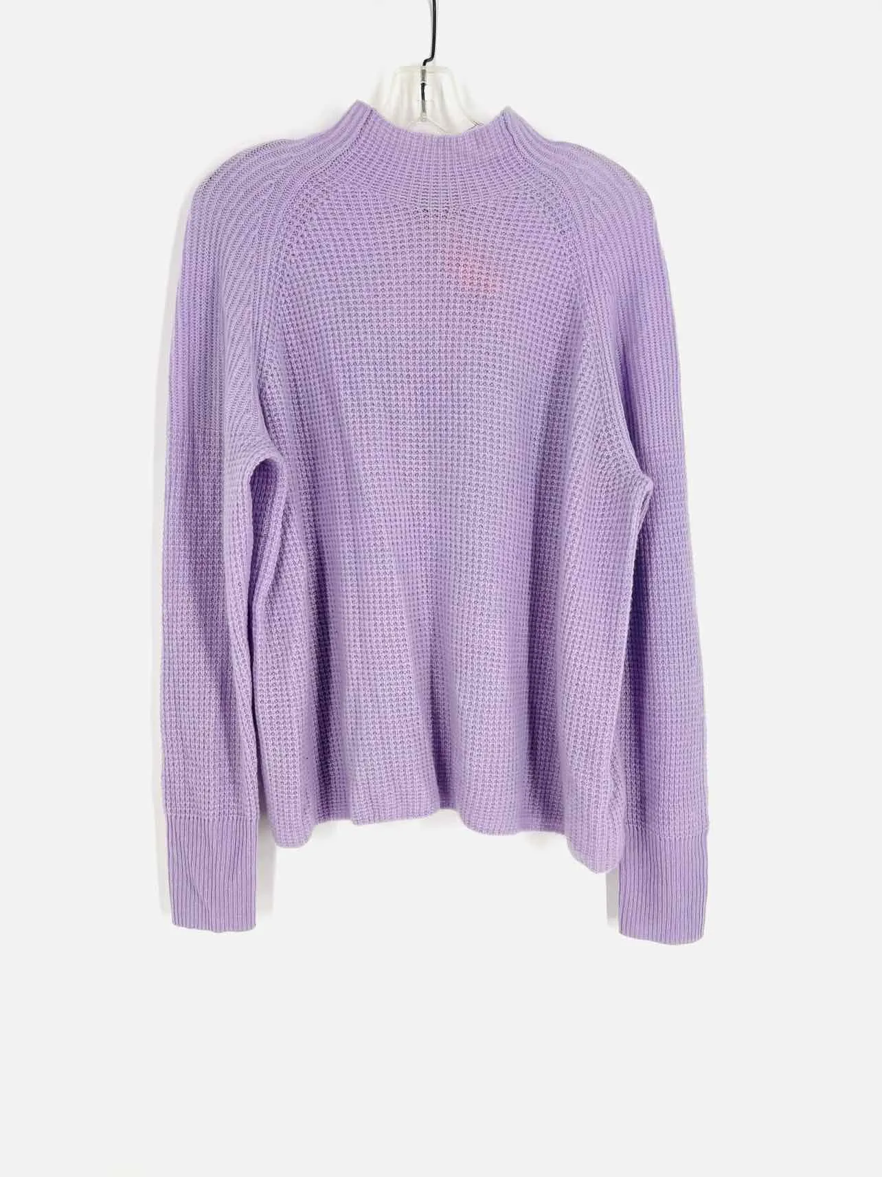 Vineyard Vines Size M Lavender Mock Neck Cashmere Sweaters Sweater