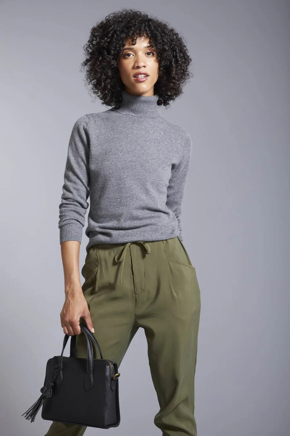 Women's Turtleneck Cashmere Sweater