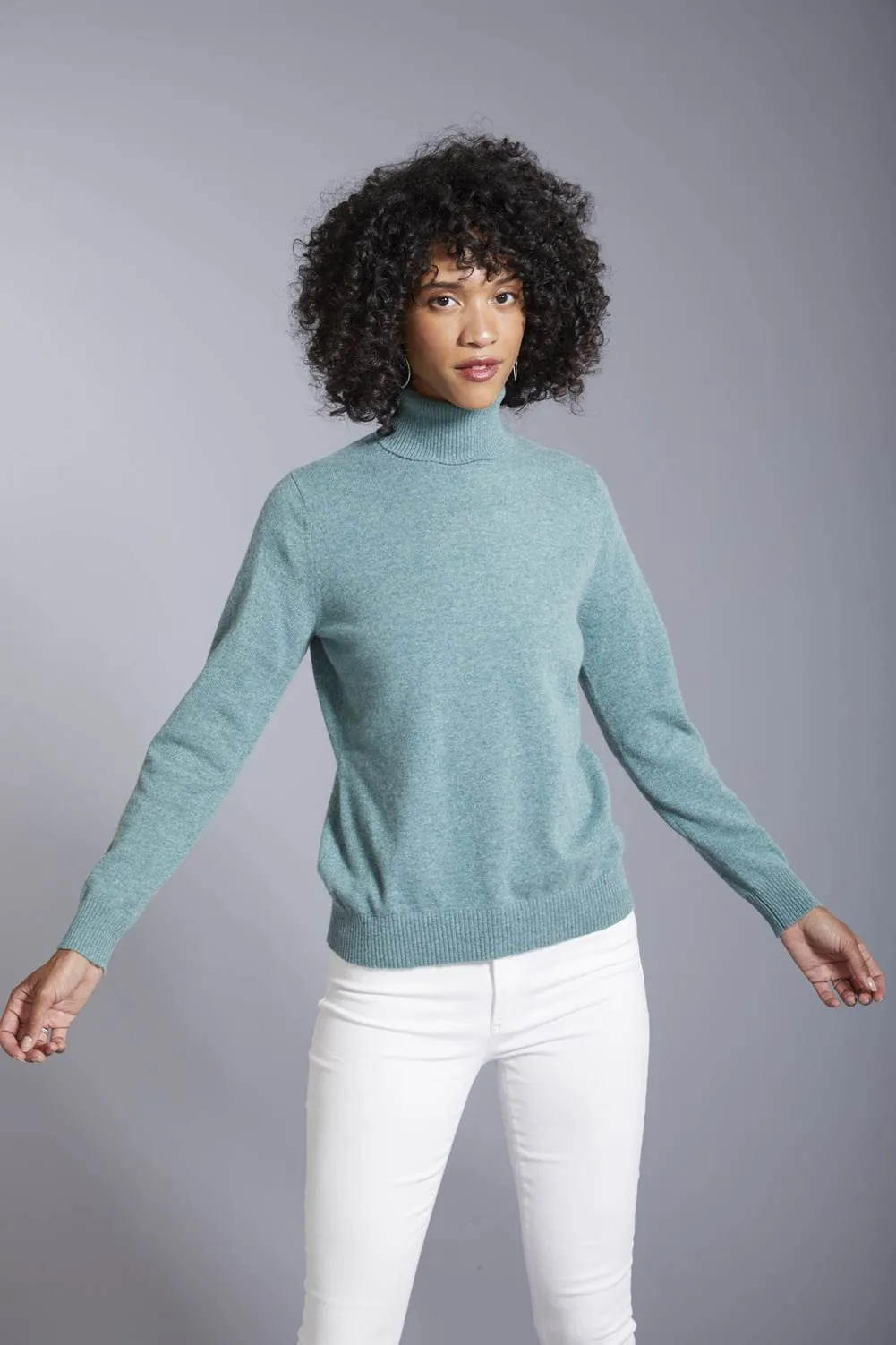 Women's Turtleneck Cashmere Sweater