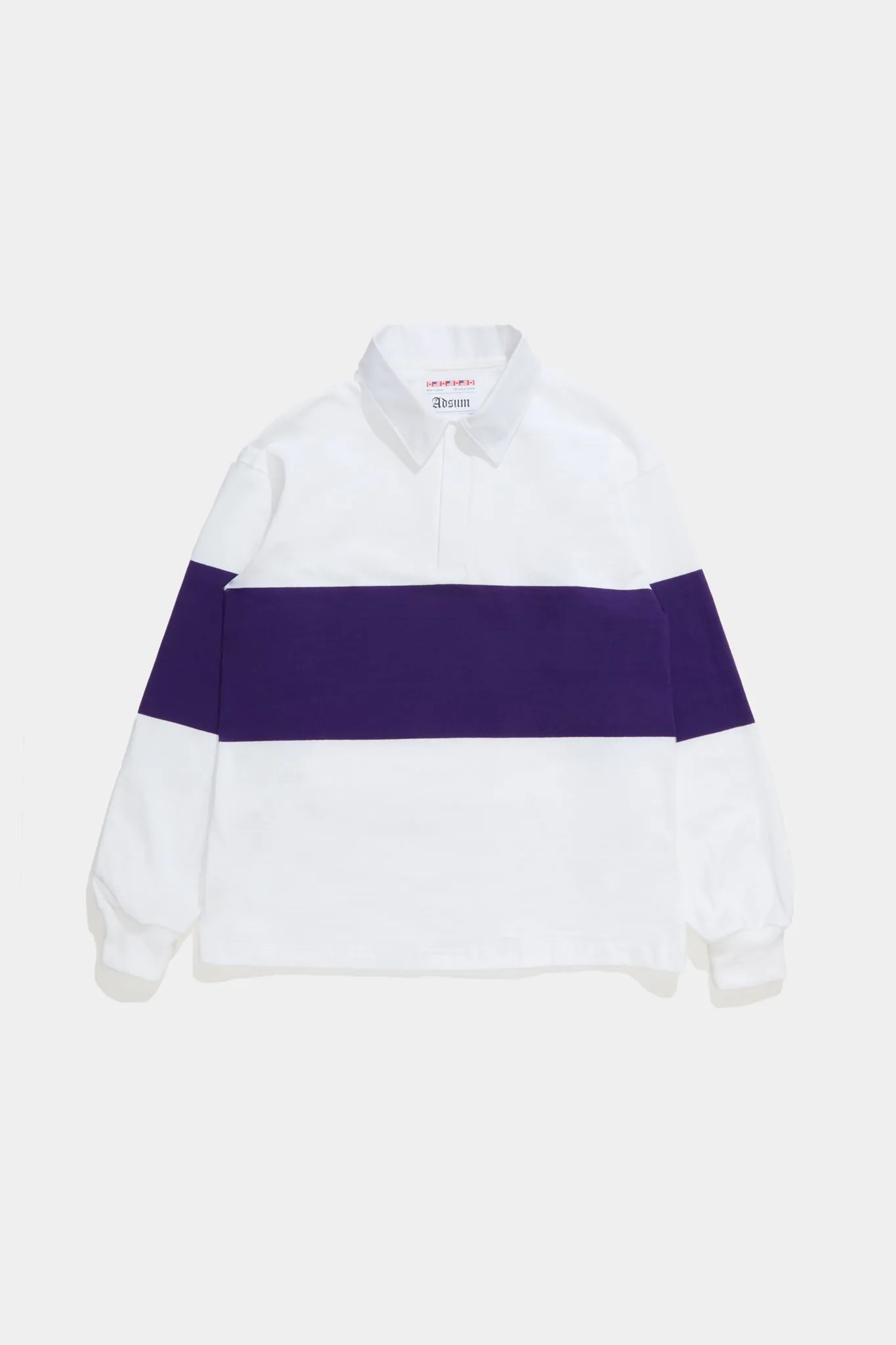 Zip Rugby - Purple Stripe